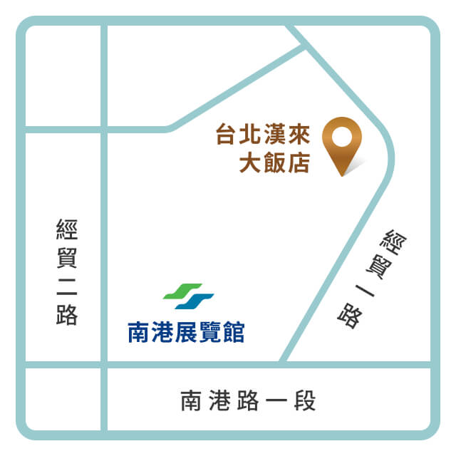 台北漢來大飯店位置圖