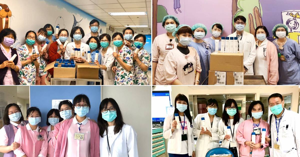 NU SKIN Thanks Frontline Medical Workers in Taiwan for Their All-out Efforts