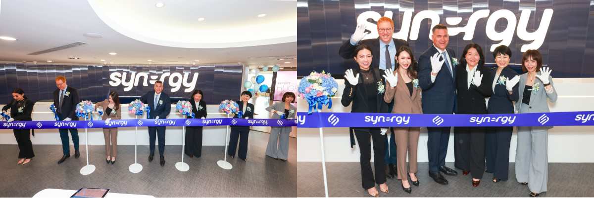 Synergy lands in Kaohsiung SYNERGY TAIWAN Kaohsiung Business Center officially opened on 19 th June